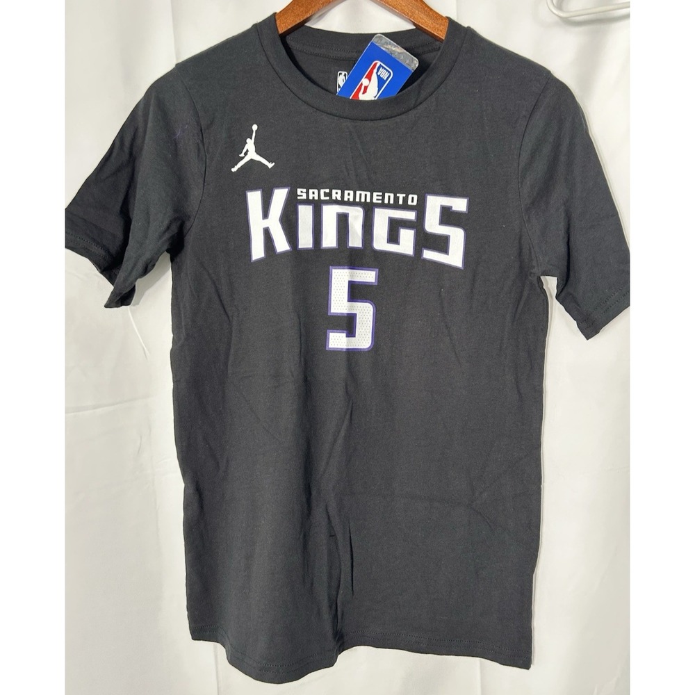 Sacramento Kings De'Aaron Fox #5 Nike City T-Shirt Youth Size‎ Large 14/16 NWT
